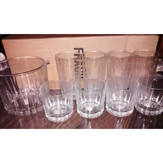 Juego De Vasos Con Hielera