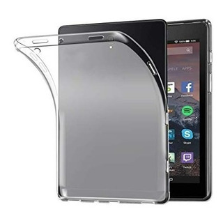 Funda Amazon Kindle Fire Hd 8 Flexible Transparente Crystal Funda Amazon Kindle Fire Hd 8 Flexible Transparente Crystal
