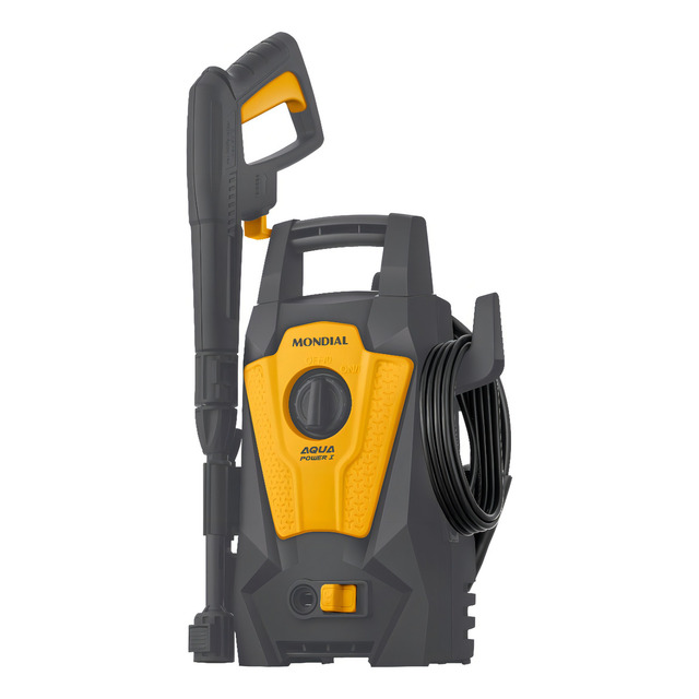 Lavadora De Alta Pressão Aqua Power I Mondial,cinza/amarela 1400w 127v Lap-01-gy Lavadora De Alta Pressão Aqua Power I Mondial,cinza/amarela 1400w 127v Lap-01-gy