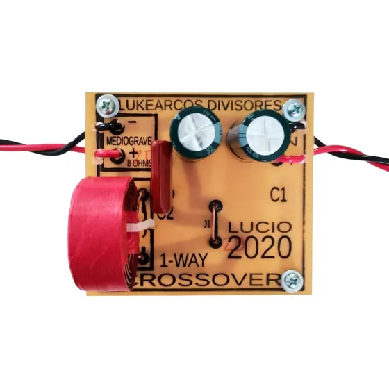 Divisor Frequencia Crossover 1 Via P/woofer De Medio Grave