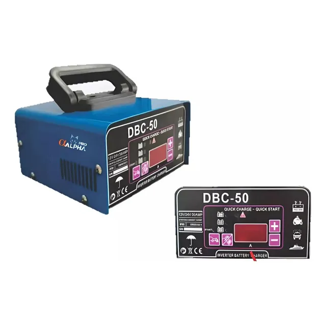 Cargador Arrancador Alpha Pro  50amp 12-24v Digital - Kirkor