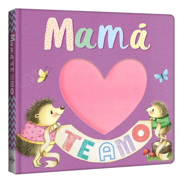 Libro Infantil Sensorial Mamá Te Amo Ilustrado Para Niños