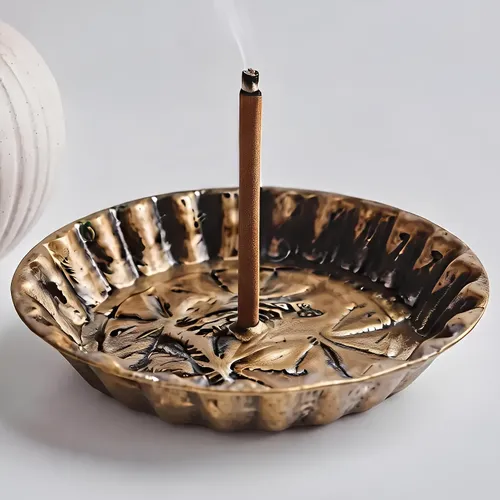Elegant Glass Incense Holder - Zen Home Aromatherapy | MercadoLivre