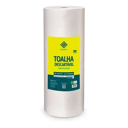 100 Toalha Descartável 45cmx80cm Pratipet Para Pet
