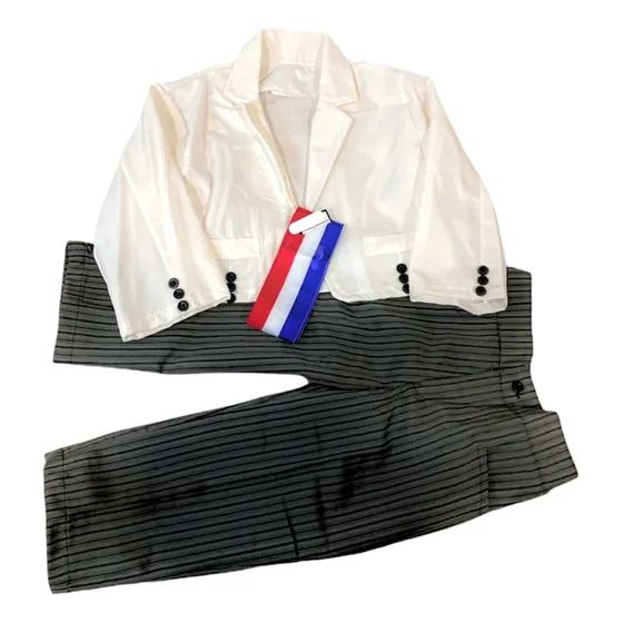 Traje Huaso ( Chaqueta , Pantalón , Cinturón)  100 % Calidad