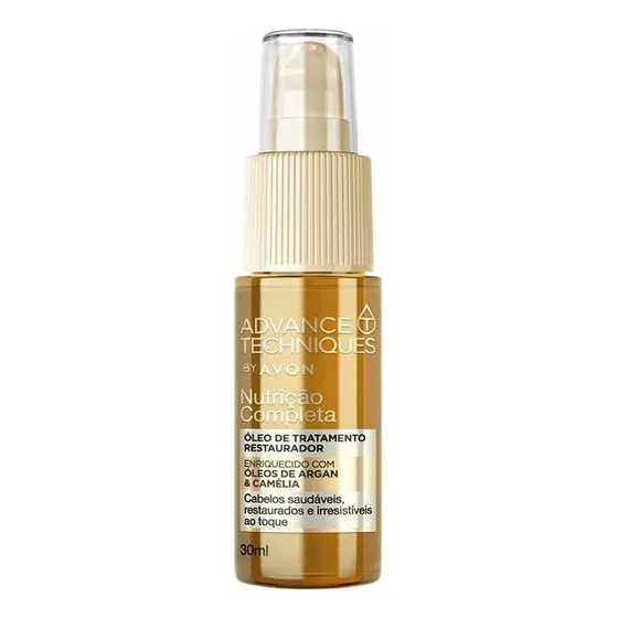 Óleo De Tratamiento Capilar Argan Y Camelia 30ml Advance Tec
