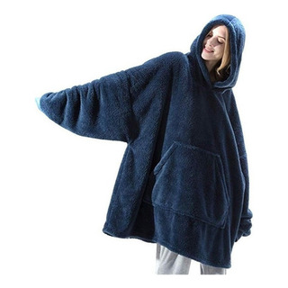 De Sudadera Con Capucha Tipo Manta De Doble Cara De Sudadera Con Capucha Tipo Manta De Doble Cara