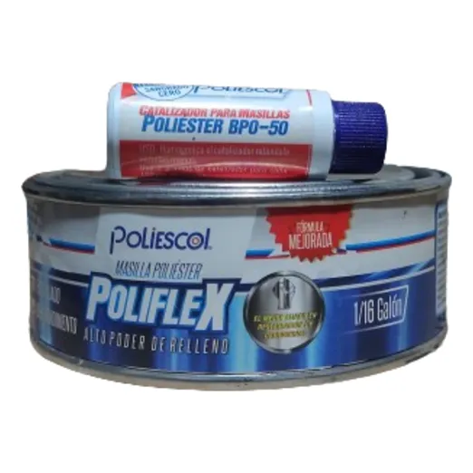 Masilla Plástica Poliflex 1/16