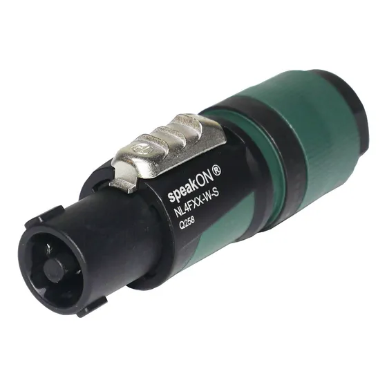 Neutrik Nl4fxx-w-s Ficha Conector Speakon 6-12mm Cable Nl4fx