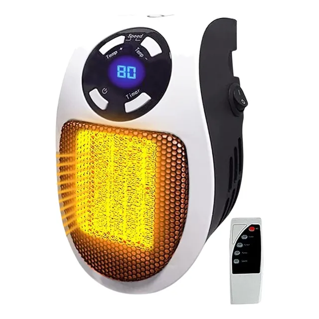 Calefactor Portátil 500w Incluye Control Remoto