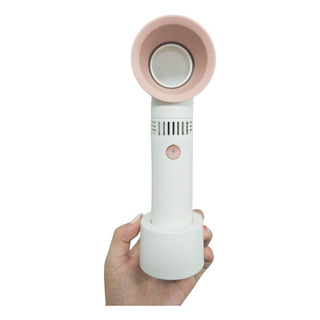 Mini Ventilador De Mano Sin Aspas Portatil Usb Con Base Mini Ventilador De Mano Sin Aspas Portatil Usb Con Base