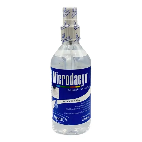 Microdacyn Antiséptico Solución Frasco 240 Ml Spray