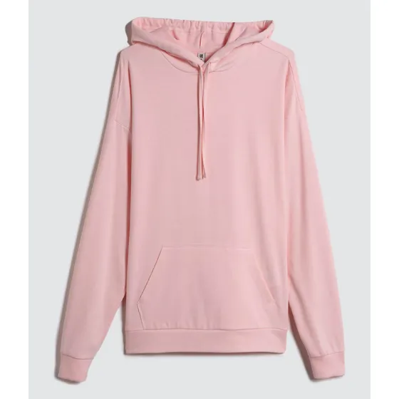Buzo Para Mujer  Ostu Color Rosa Hoodie En Poliéster #4006