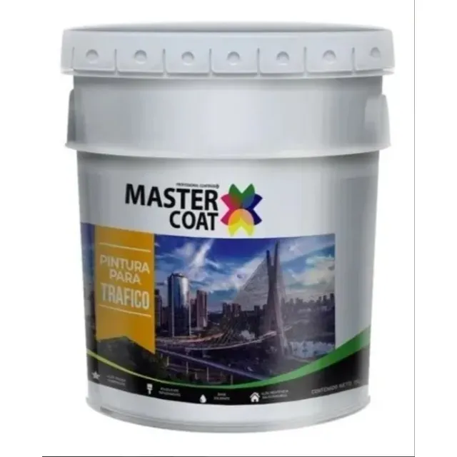 Cubeta Pintura Transito Señalización 19lts Mejor Que Comex Color Amarillo