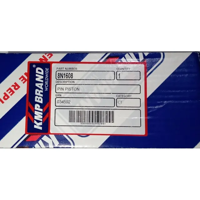 8n1608 Pin Piston / Pasador Piston Kmp Brand 