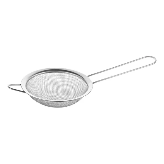 Colador Tamizador Cernidor Con Mango Ac Inox 12 Cm Uz Color Gris