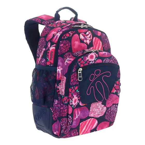 Morral Totto Crayoles Mochila Lila Talla M