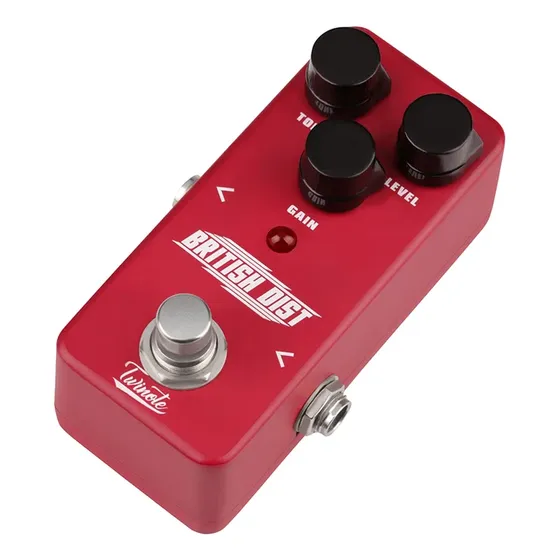 Pedal Distorção Guitarra Twinote Mini British Marshall