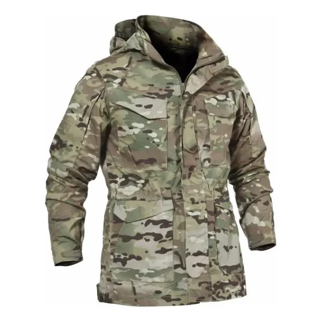 Campera Parka Tactica Militar Camuflada Bentancor Outdoor