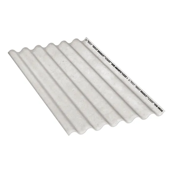 Telha De Fibrocimento Ondulada 6 Mm 3,66 X 1,10 M - Brasilit