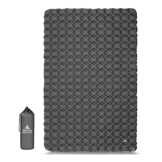 Cojin Dormir Doble Ultraligero Para Camping Portatil Saco 2