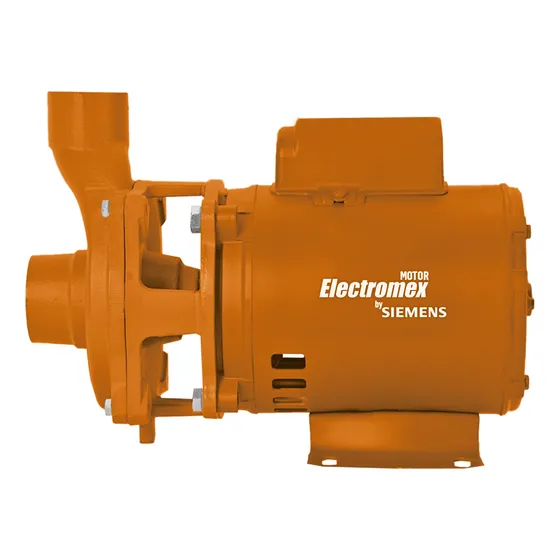 Bomba centrífuga centrífuga Siemens MOT0.50-2 0.5hp color naranja 60Hz 127V
