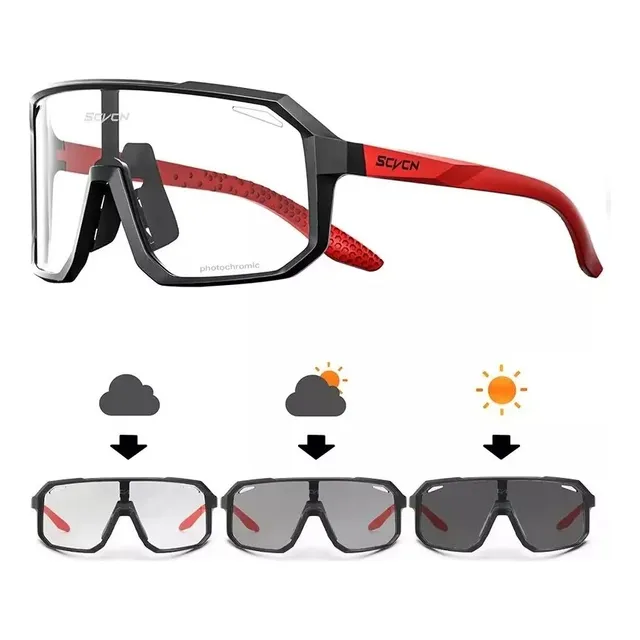 Lentes Ciclismo Motos Running Aire Libre Fotocromatico Scvcn