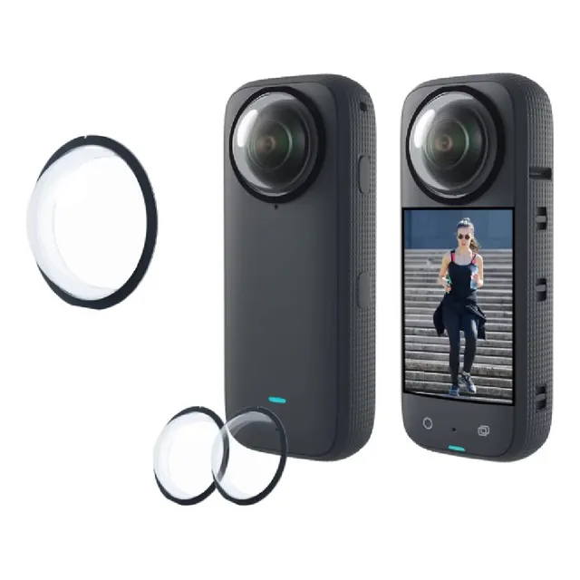 Cubiertas Protector Lentes Para Cámara Insta360 X3 - Telesin