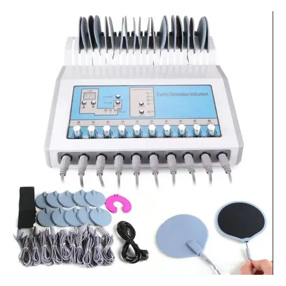 Máquina Electroterapia, Corriente, Nueva 10 Canales.