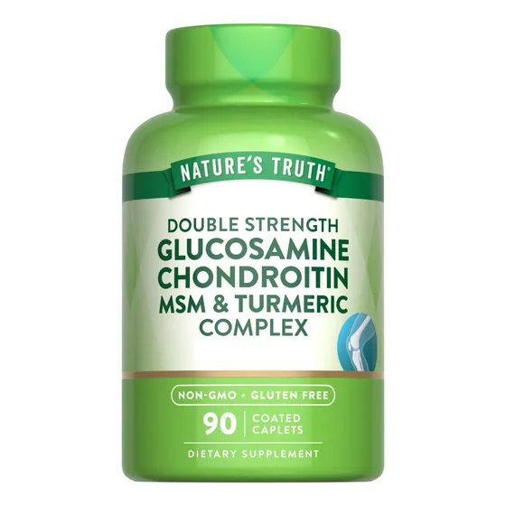 Suplemento Nature's Truth, Glucosamina Y Condroitina Msm, 90