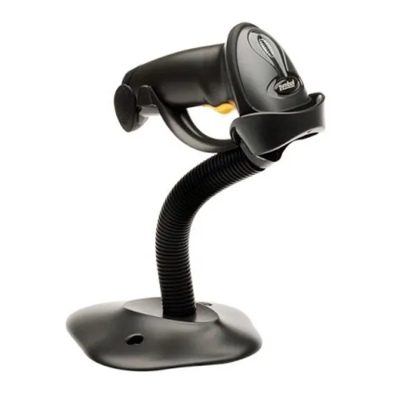 Lector de código de barras con soporte Zebra Symbol LS2208 USB 1D 5V twilight black