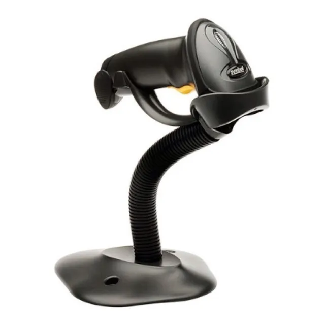 Lector de código de barras con soporte Zebra Symbol LS2208 USB 1D 5V twilight black