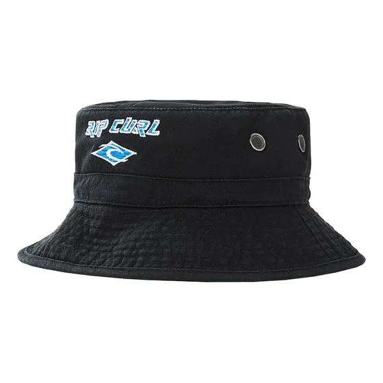 Sombrero De Ala Media Rip Curl Icons Negro Lavado