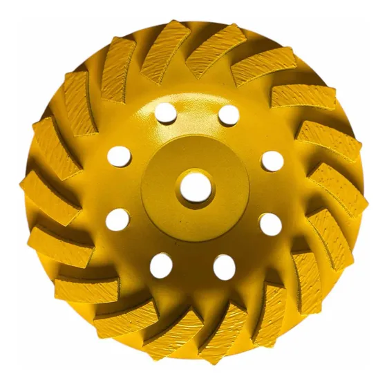 Disco Copa Diamantada Desbaste Hormigón 5  127mm M14 K&c