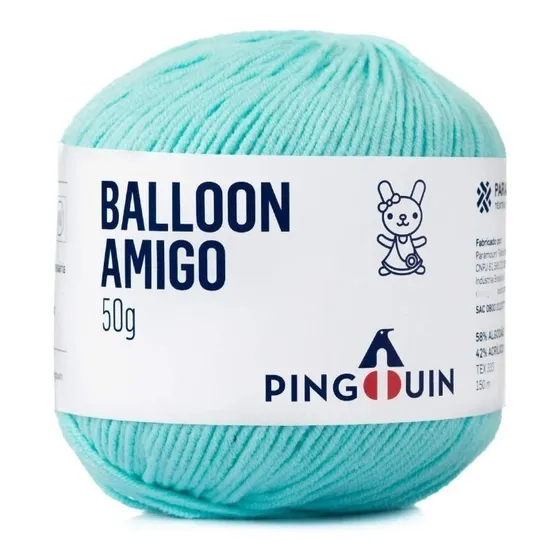 Lana Tejer Amigurumis Crochet Hilo Balloon Amigo 50grs ALG