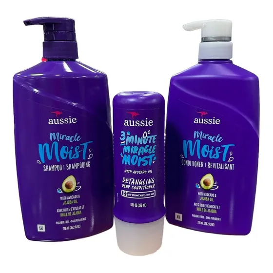 Kit Aussie Abacate-shampoo E Cond. 778ml + Mascara 236ml