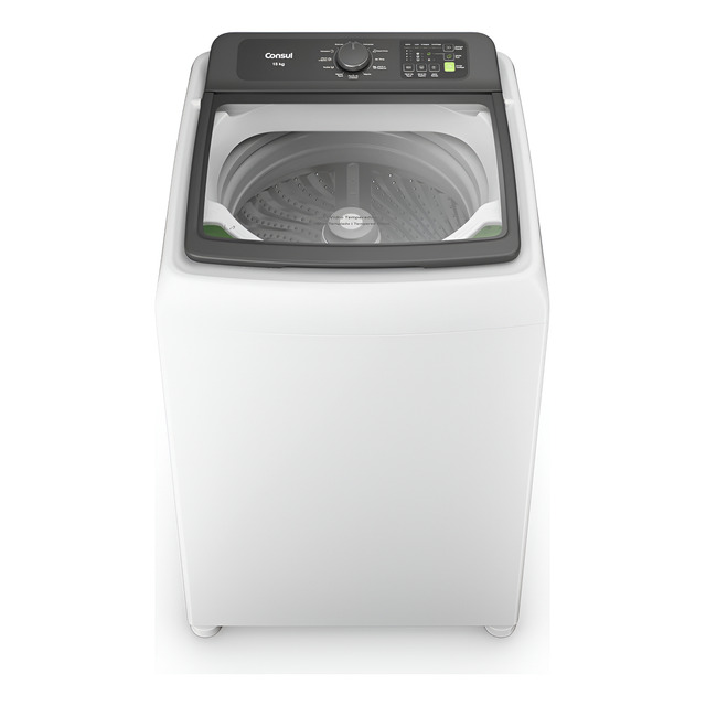 Máquina De Lavar Consul 15 Kg Branca Com Modo Eco - Cwn15ab