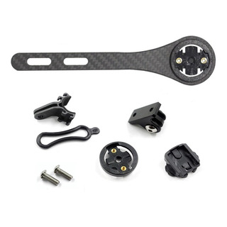 Suporte Para Gps Em Carbono P/ Guidão Integrado Garmin Xoss Suporte Para Gps Em Carbono P/ Guidão Integrado Garmin Xoss