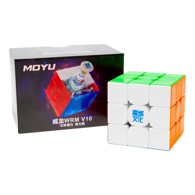 Cubo Rubik 3x3 Moyu Weilong Wrm V10 M 20m Ballcore Maglev Uv