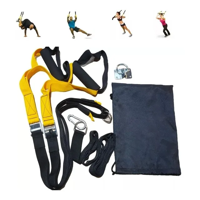 Banda De Entrenamiento Suspensión Profesional Kit + Bolso