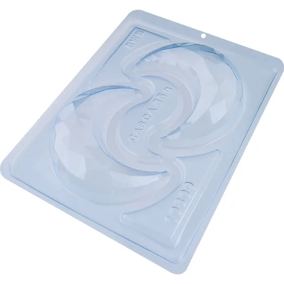 2 Moldes Chocolate 3 Partes Bwb Cod 10309 Luna Diamantada