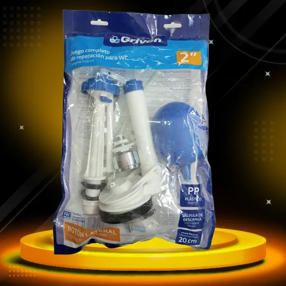 Juego De Herraje 2'' Boton Lateral Griven