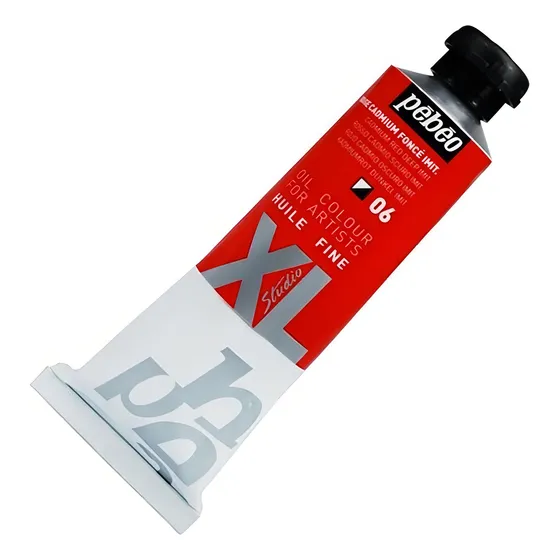 Tinta de estudio Pebeo Oil Xl, 06, rojo cadmio francés