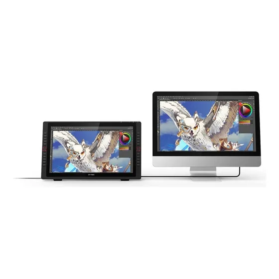 Tableta Grafica Xp Pen Artist 22r Pro Full Hd Ips Dibujo Color Negro