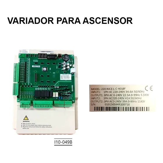 Variador Para Ascensor 18.5kw 220v
