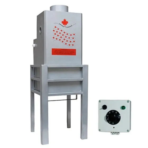 Sauna Úmida Vapor A Gás Automática 30m3 Controle Analógico