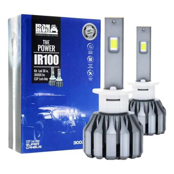 Cree Led Ir100 H4 H7 H1 H11 9006 Para Autos Alta Gama Canbus