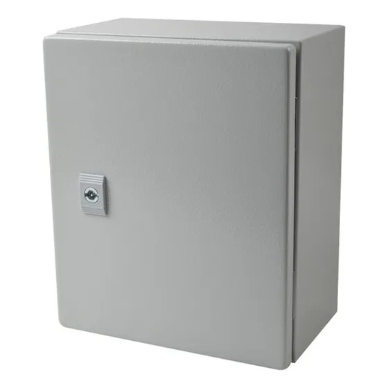 Gabinete Acero Intemperie Con Llave 25x30x15 Cm Precision Color Gris