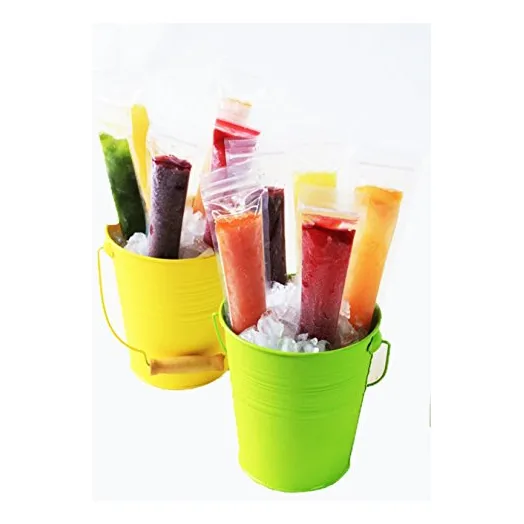 Bolsa Para Helados Zipzicle Zip18, 18 Unidades, Transparente