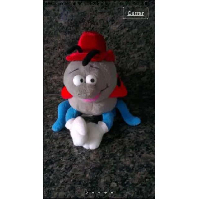 Bello Peluche De Libelula Como Nuevo